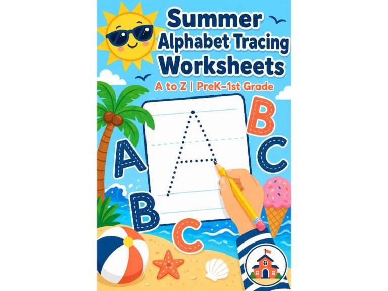 Alphabet Letter Tracing Worksheets A–Z